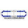 PUENTE DE LUCES LEGION ALTA POTENCIA CE R65 110CM