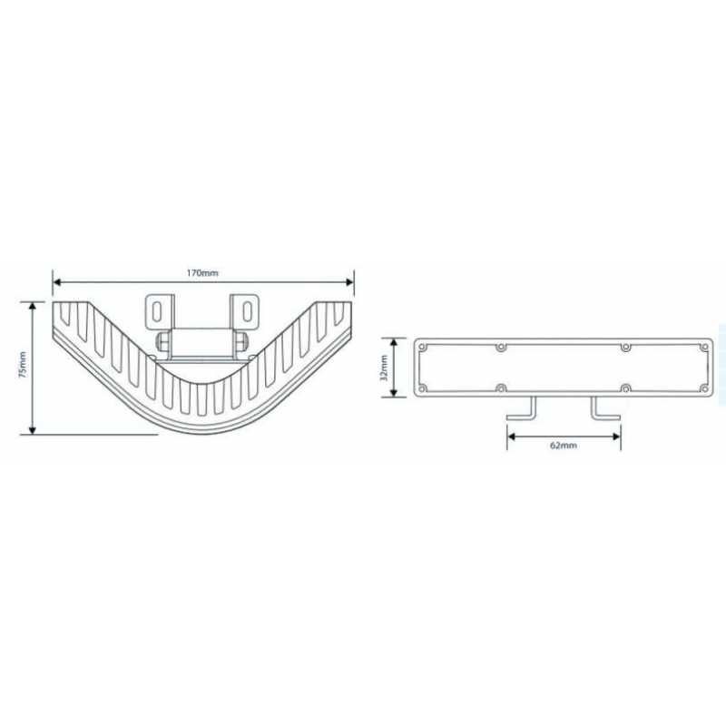 PAREJA DE FRONTALES PARA MOTOCICLETA CE R65 VISIO 180