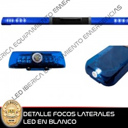 PUENTE DE LUCES DELTA PLUS CON ALTAVOZ DE 150W INTEGRADO AZUL CE R65