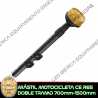 MÁSTIL EXTENSIBLE DOBLE TRAMO HASTA 1500mm MOTOCICLETA CE R65
