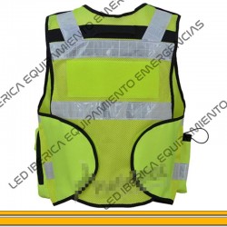 CHALECO TÁCTICO MULTIBOLSILLOS CORDURA 600D SANITARIO TES MEDICO CON PARCHE