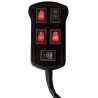 PUENTE DE LUCES ÁMBAR CON BARRA DIRECCIONAL INTEGRADA CE R65 110CM ROAD TRAFFIC