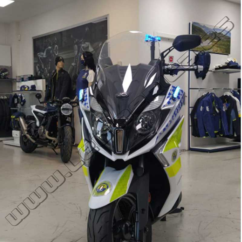 KIT PARA MOTOCICLETA TORNADO CE R65 EMERGENCIAS O POLICÍA