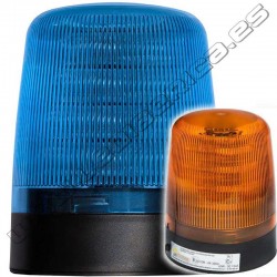 rotativo lanzadestellos led alta potencia CE R65 Spirit azul o ámbar