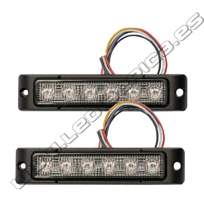 Kit de 2 Luces perimetrales Prime multivolt CE R65 alta potencia