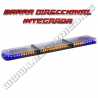 Puente de luces azul con barra secuencial integrada Delta Traffic CE R65