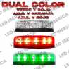 ROTATIVO LANZADESTELLOS DOBLE COLOR CE R65 MAGNÉTICO 280 KM/H