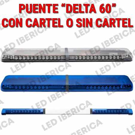 Puente de luces alta potencia 110cm Delta 60 Certificado CE R65