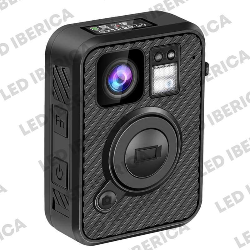CÁMARA CORPORAL BODYWORN VISION NOCTURNA GPS 32GB H.265