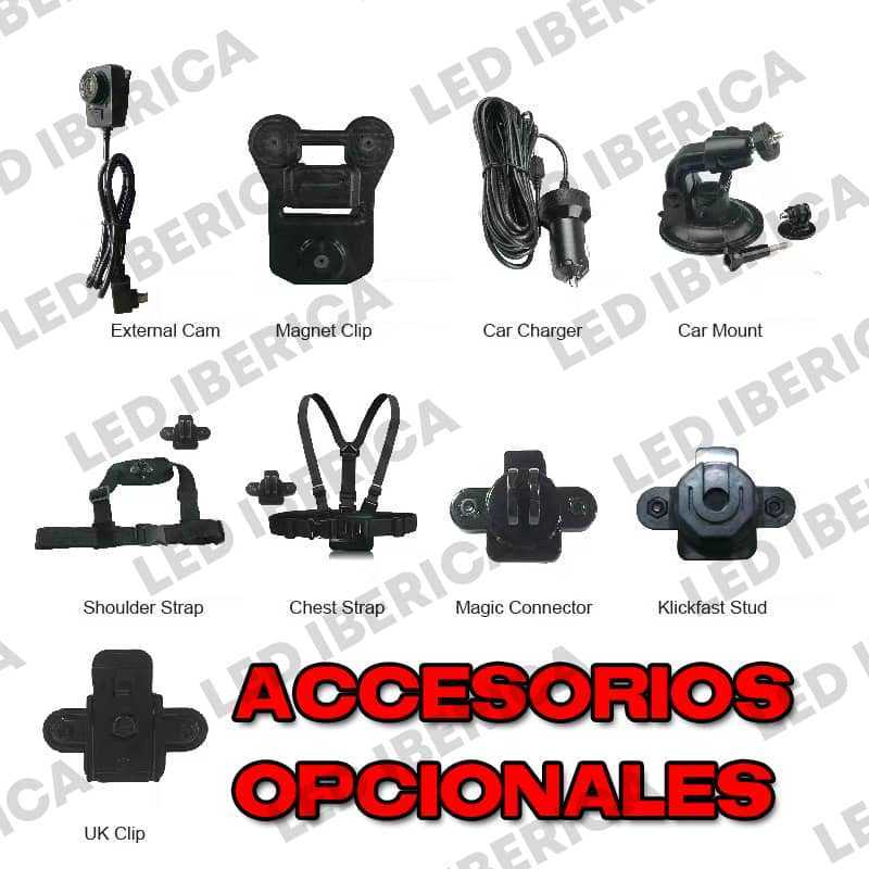 CÁMARA CORPORAL POLICIAL VISION NOCTURNA IR GPS 64GB