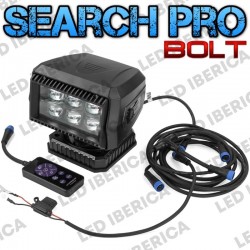 LUZ BUSQUEDA MOTORIZADA WIRELESS O CABLEADA CON MANDO