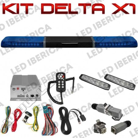 KIT DELTA X1 PUENTE 110CM C/SIRENA Y ALTAVOZ 150W CE R65