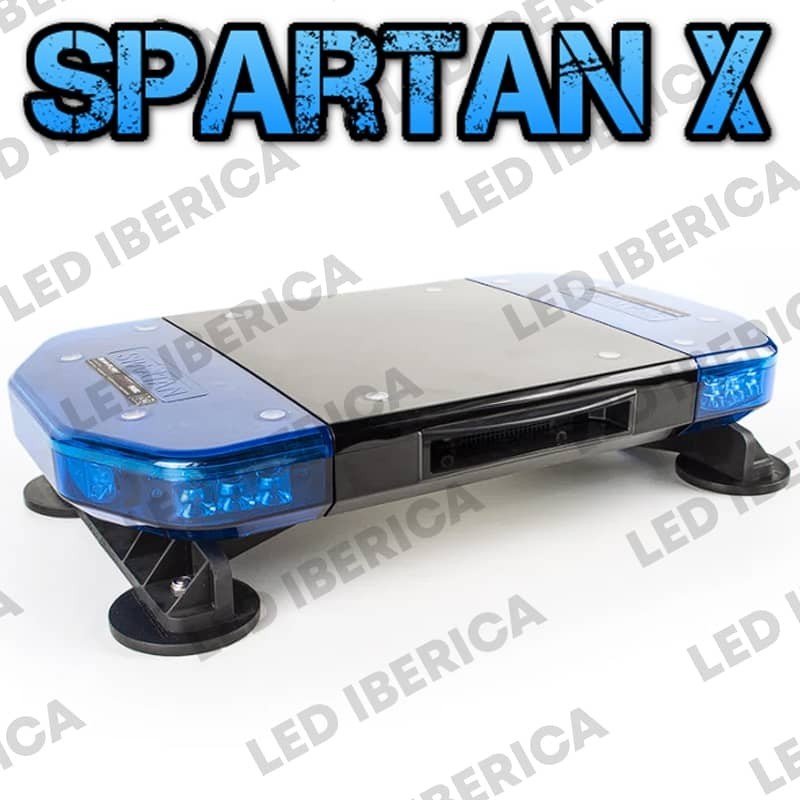 Mini puente Spartan X con sirena 150W 240 km/h agarre CE R65