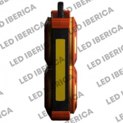 MALETÍN CARGADOR 8 DISCOS LED SINCRONIZADOS PARA CONOS