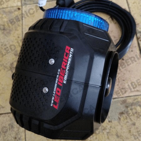 Lanzadestellos led con sirena integrada Raptor CE R65