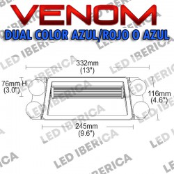 VIPER INTERIOR LANZADESTELLOS VENOM DUAL COLOR POLICIAL CE R65