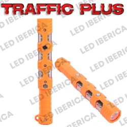 SEÑALIZADOR LED ALTA POTENCIA ARMADURA DE GOMA TRAFFIC PLUS