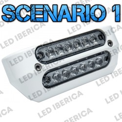 LUZ PERIMETRAL BLANCA SCENARIO 1 ALTA POTENCIA CE R10