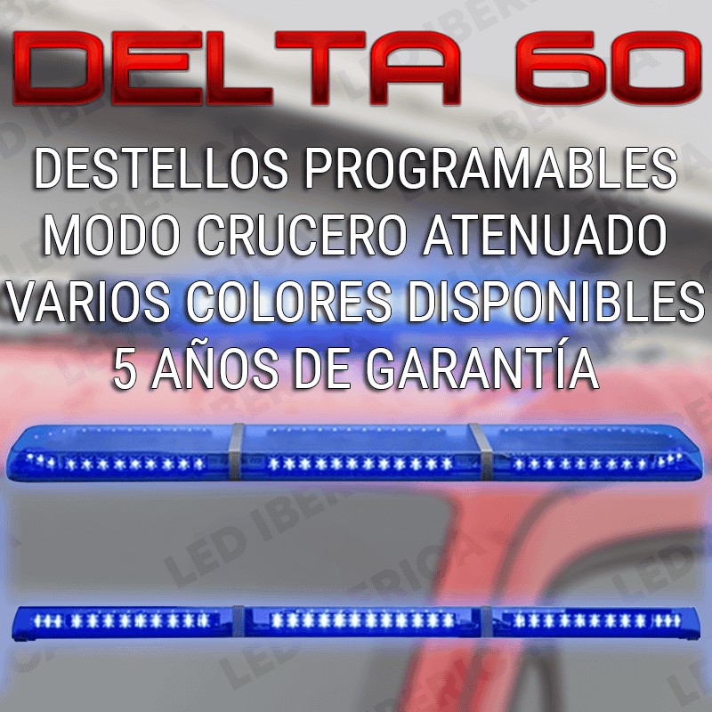 PUENTE LED DELTA 60 110CM ALTA POTENCIA CON O SIN CARTEL ILUMINADO