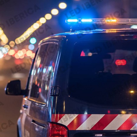 BARRA DIRECCIONAL STEALTH2 CON LATERALES AZULES CE R10 + MANDO