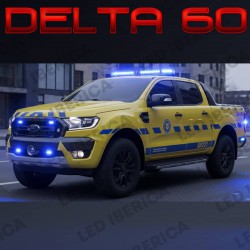 PUENTE LED DELTA 60 110CM ALTA POTENCIA CON O SIN CARTEL ILUMINADO