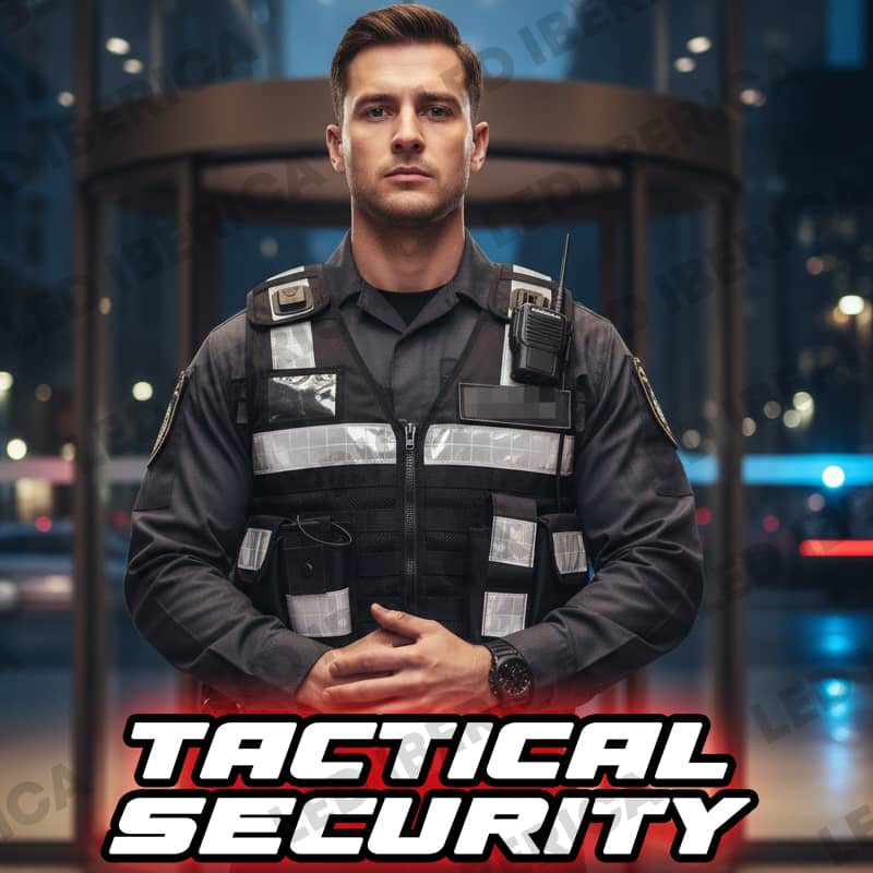 Chaleco táctico multibolsillos cordura 600d negro