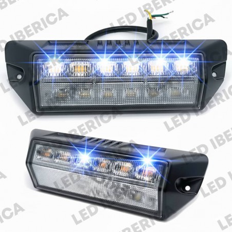 LUZ PERIMETRAL DESTELLOS Y LUZ BLANCA TRABAJO EMS-02