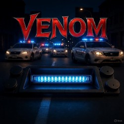 VIPER INTERIOR LANZADESTELLOS VENOM DUAL COLOR POLICIAL CE R65