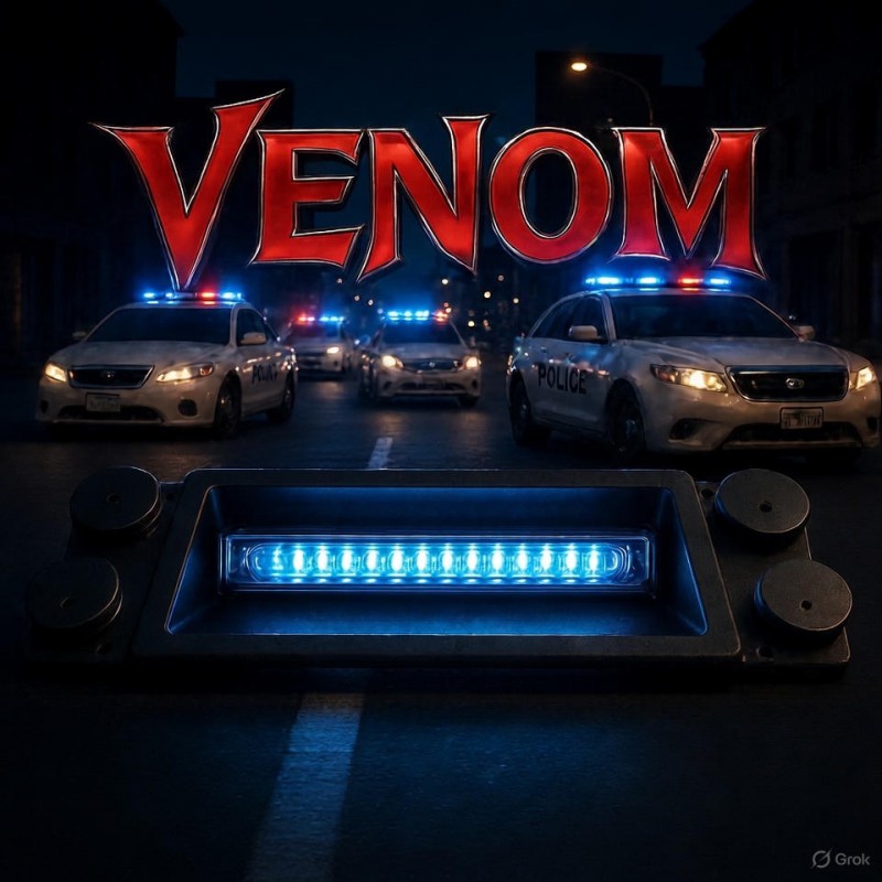 VIPER INTERIOR LANZADESTELLOS VENOM DUAL COLOR POLICIAL CE R65