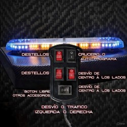 PUENTE LED CON BARRA DIRECCIONAL INTEGRADA Delta Traffic