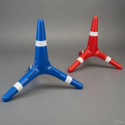 TETRÁPODO APILABLE TERMOFORMADO AZUL O ROJO