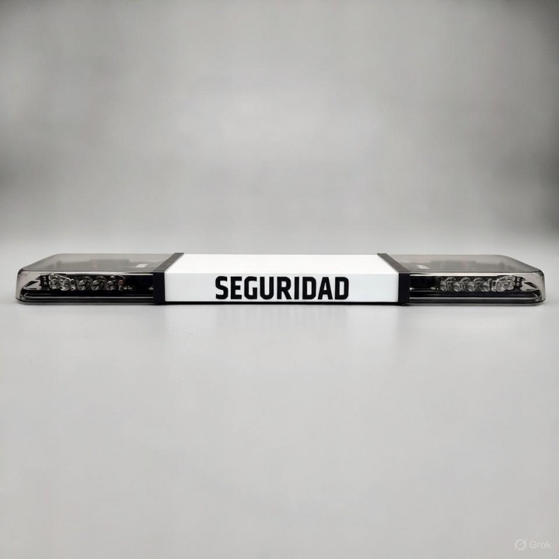 PUENTE DELTA SEGURIDAD CON CARTEL ILUMINADO 110CM