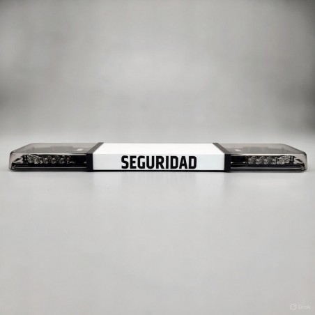 PUENTE DELTA SEGURIDAD CON CARTEL ILUMINADO 110CM