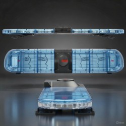 PUENTE LED 120CM TARGA CON 6 FUNCIONES + SIRENA + ALTAVOZ + BOTONERA