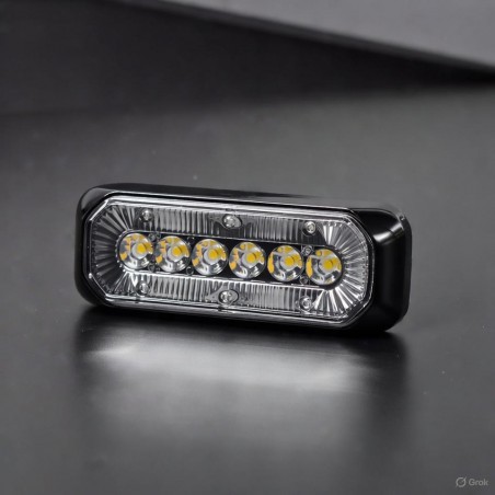 Luz direccional con anillo exterior crucero y destellos centrales CE R65 Halo