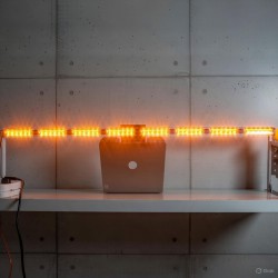 BARRA DIRECCIONAL CON MANDO VISUAL 90cm 8 módulos USTD