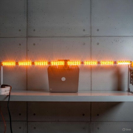 BARRA DIRECCIONAL CON MANDO VISUAL 90cm 8 módulos USTD