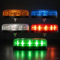 Rotativo omnidireccional Ultra Bolt 36W CE R65 destellos o crucero