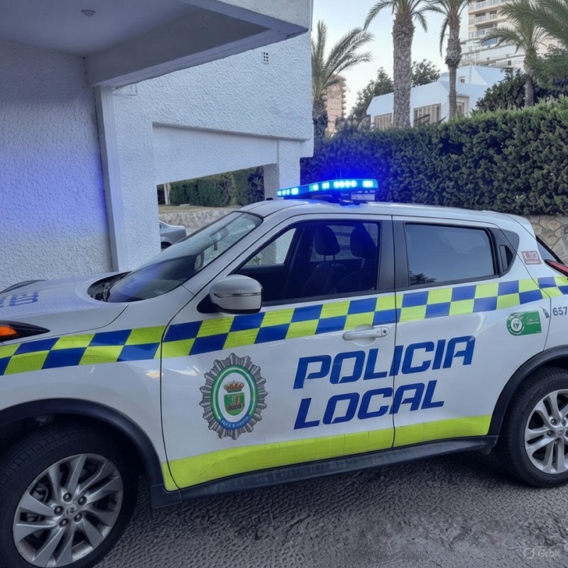 PUENTE LED POLICIAL ALMERÍA 120CM CE R65 FULL EQUIP