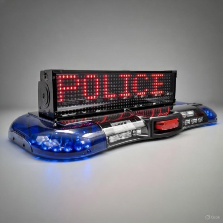 PUENTE LED CON CARTEL ABATIBLE MANTA RAY CE R65 CONFIGURABLE