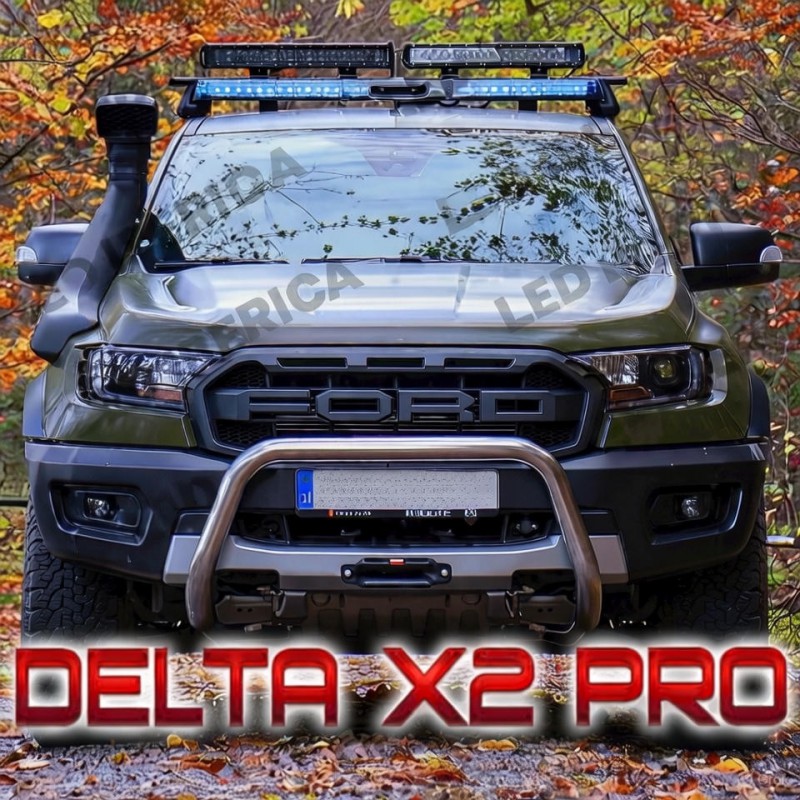 PUENTE LED DOBLE DELTA X2 PRO ALTAVOZ DE 150W CE R65