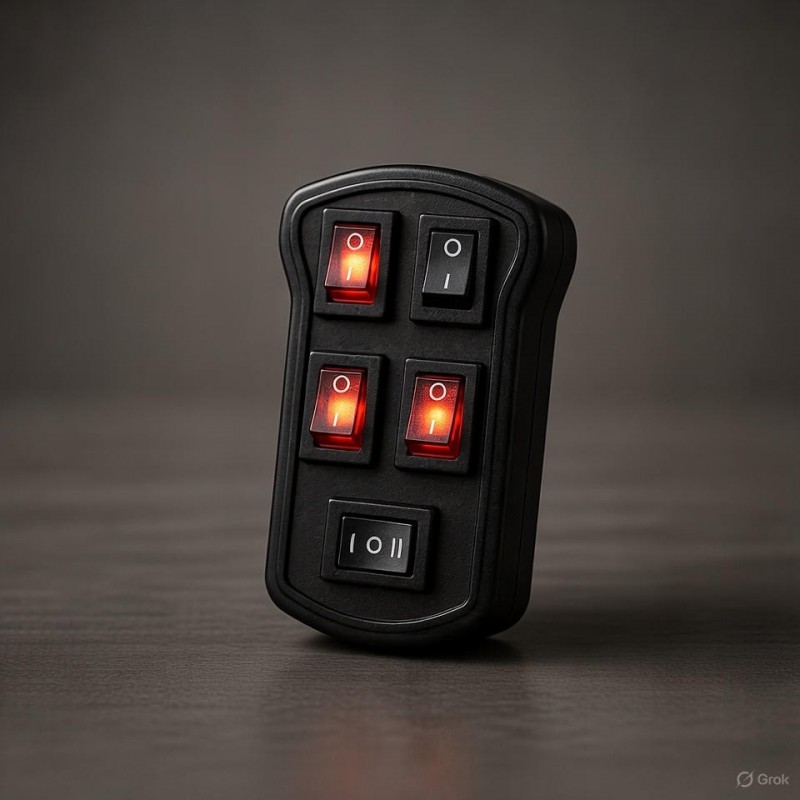 Puente de luces ámbar con barra direccional integrada CE R65 110cm Road Traffic