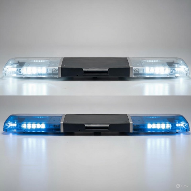 Puente de luces delta plus con altavoz de 150w integrado azul CE R65