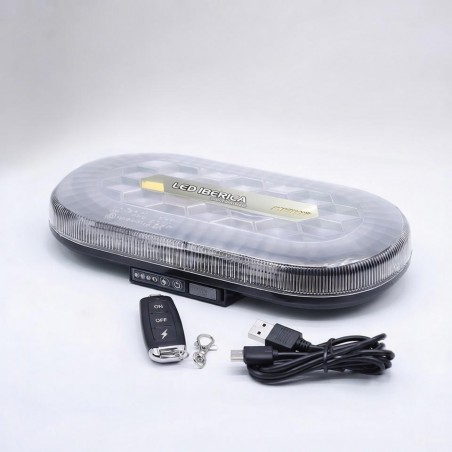 MINI PUENTE RECARGABLE EVO 320MM MAGNÉTICO ÁMBAR CON MANDO