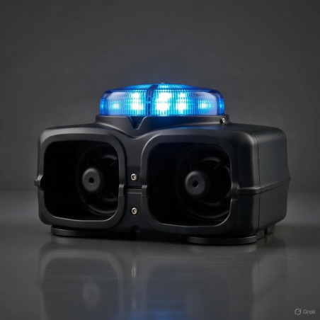 LANZADESTELLOS CON SIRENA MAGNÉTICO TORNADO X-DUO CE R65