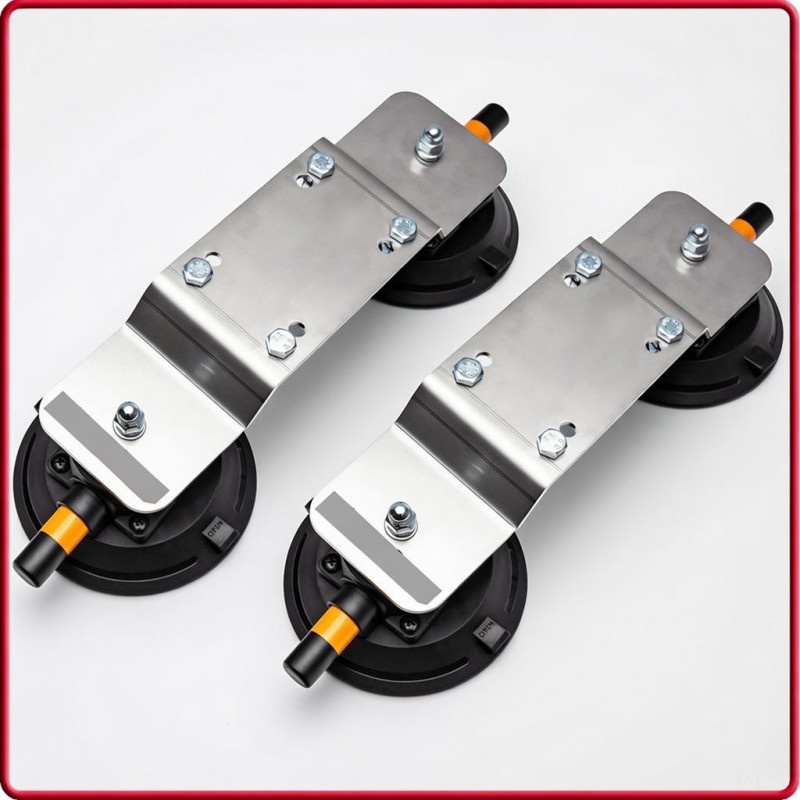 KIT DE SOPORTES PARA PUENTES O BARRAS CON VENTOSAS PRO