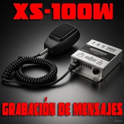SIRENA XS-100W COMPACTA CON GRABACIÓN MENSAJES Y MEGAFONÍA