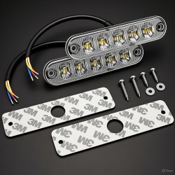 KIT DE LUCES PERIMETRALES STRAZ2 ALTA POTENCIA CE R65