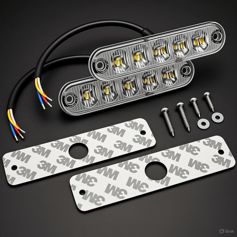 KIT DE LUCES PERIMETRALES STRAZ2 ALTA POTENCIA CE R65