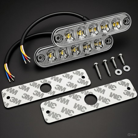 KIT DE LUCES PERIMETRALES STRAZ2 ALTA POTENCIA CE R65
